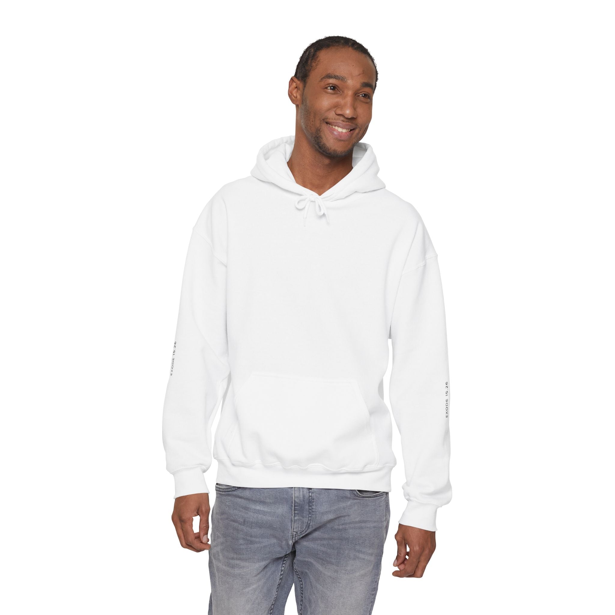 Hoodie — "Dieu qui guérit" Jehovah Rapha Inspirational Christian Pullover
